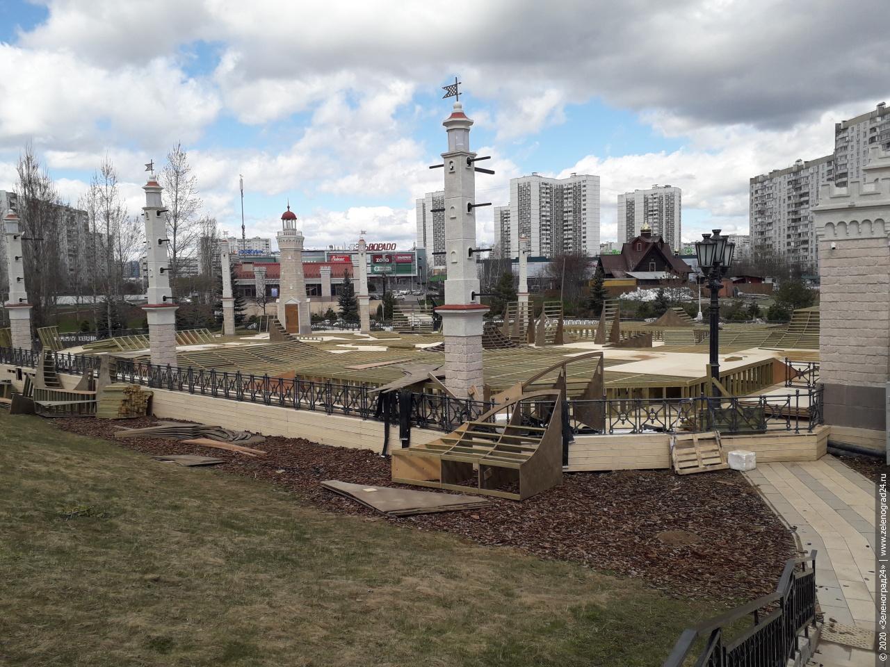 Парк в 16 районе зеленоград