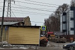 Начался снос ресторана на границе Зеленограда и Андреевки