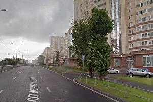 Солнечная аллея в районе ДТП. Скриншот с сервиса maps.ya.ru