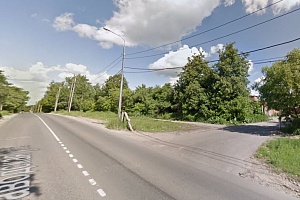 Заводская улица в районе места ДТП. Фрагмент панорамы с сервиса Google Maps
