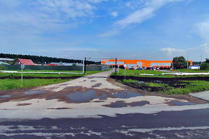 Вид на проезд №5500 с Фирсановского шоссе. Скриншот с сервиса maps.ya.ru