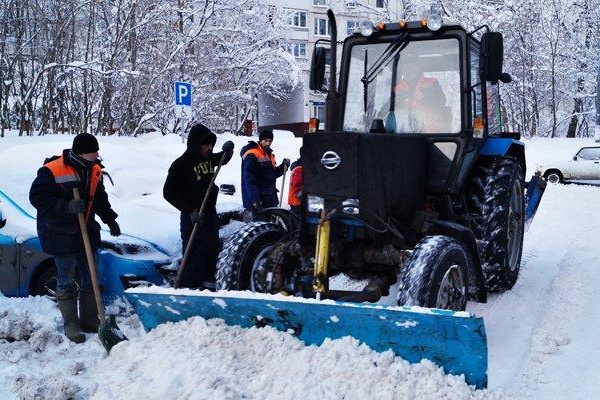 Уборка снега в Зеленограде. Фото с сайта zelao.ru