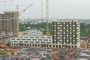 Строительство жилого дома в 17 микрорайоне. Фото: pik.ru