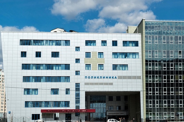 Поликлиника в корпусе 2042. Фрагмент панорамы сервиса Яндекс.Карты