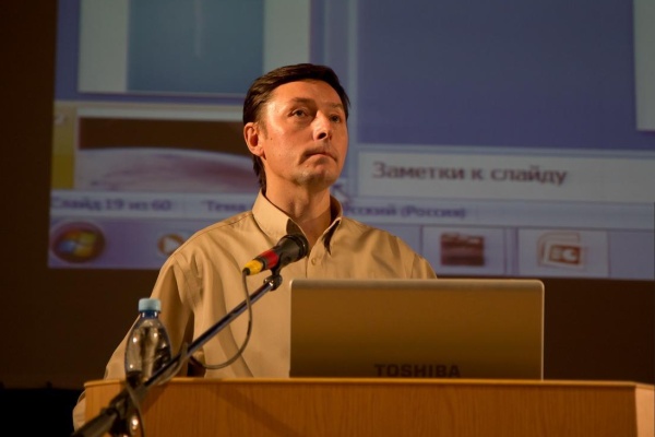 Сергей Ревин в МИЭТе. 2012 год. Архивное фото «Зеленоград24».