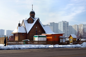 Храм в честь Преподобного Сергия Радонежского. 16-микрорайон. © Зеленоград24