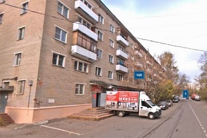 Вид на дом 14А на Заводской улице. Фрагмент панорамы с сервиса Атлас Москвы