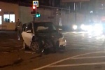 Две легковушки столкнулись на выезде из Зеленограда в Андреевку