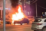 В Солнечногорске сгорели несколько машин в результате поджога