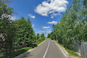 Малинская улица в районе места ДТП. Скриншот с сервиса maps.ya.ru