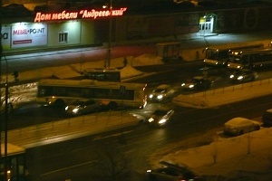 ДТП на улице Андреевка. Фото: Юрий Никитин