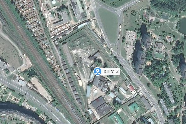 Колония-поселение №2. Фрагмент изображения со спутника сервиса Яндекс.Карты