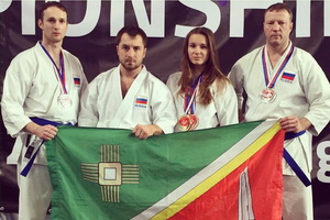 Каратисты из Зеленограда на чемпионате мира по каратэ в Польше. Фото из Instagram Александра Чичварина