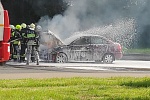 Два автомобиля в течение суток загорелись в Зеленограде