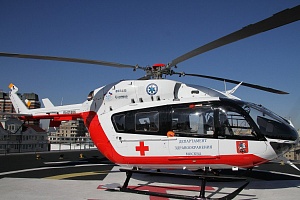 Медицинский вертолет. Фото: mos.ru