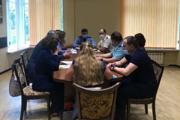 Заседание рабочей группы. Фото прокуратуры Зеленограда