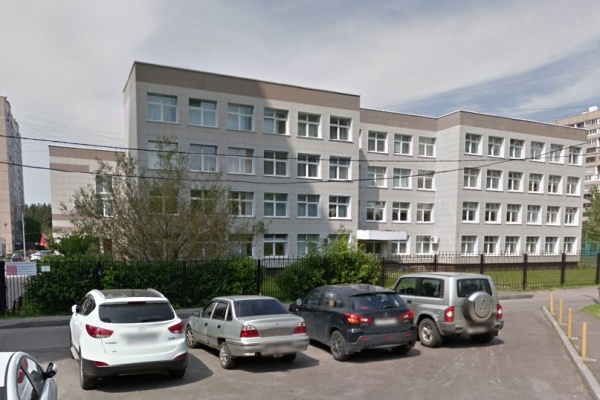 Здание МГПУ в 11 микрорайоне. Фрагмент панорамы с сервиса Google Maps