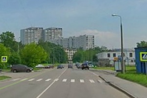 Улица Гоголя в районе корпуса 1012. Скриншот с сервиса maps.ya.ru