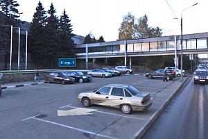 Парковка около ОАО «НИИ ДАР». Скриншот с сервиса atlas.mos.ru
