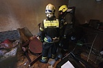 Один человек погиб при пожаре в старой части Зеленограда