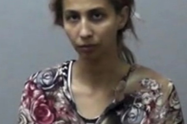 Подозреваемая в краже. Кадр из видео пресс-службы УВД Зеленограда