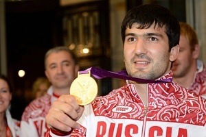 Олимпийский чемпион по дзюдо Тагир Хайбулаев