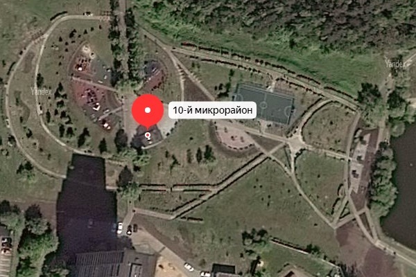 Место проведения митинга. Изображение со спутника с сервиса Яндекс.Карты