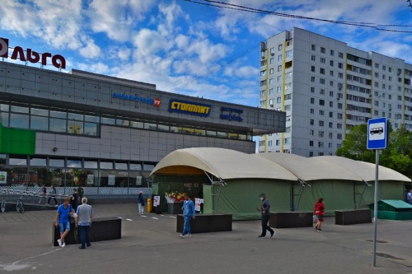 Фрагмент панорамы с сервиса Яндекс.Карты