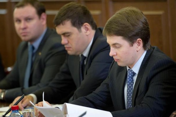 Алексей Немерюк (справа). Фото пресс-службы мэрии Москвы