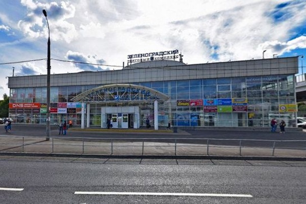 Торговый комплекс «Зеленоградский». Фрагмент панорамы с сервиса Яндекс.Карты