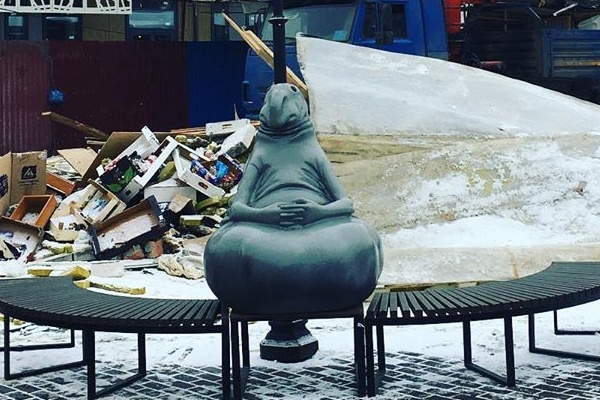 Ждун на Крюковском рынке. Фото из Instagram Татьяны Жарковой