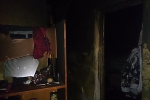 Последствия пожара. Фото: МЧС Зеленограда