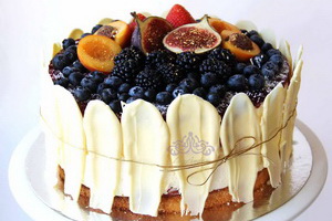 Йогуртовый торт. Фото: lavandersweets.ru