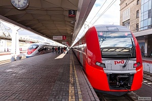 Скоростной поезд «Ласточка». Фото: mos.ru