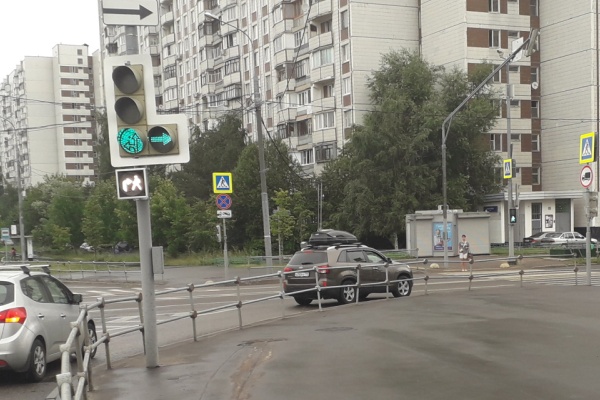 Перекресток Панфиловского проспекта и улицы Андреевка. Фото «Зеленоград24»