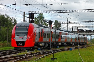 Скоростной поезд «Ласточка». Фото: fotkidepo.ru