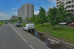 Улица Андреевка, 15 микрорайон. Скриншот с сервиса maps.ya.ru 