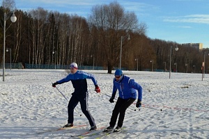 Лыжные гонки. Фото: УВД Зеленограда