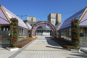 Обновленная площадь Юности по состоянию на 31 августа. Фото: zelao.ru