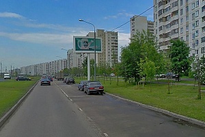 Улица Андреевка. Скриншот с сервиса maps.ya.ru 