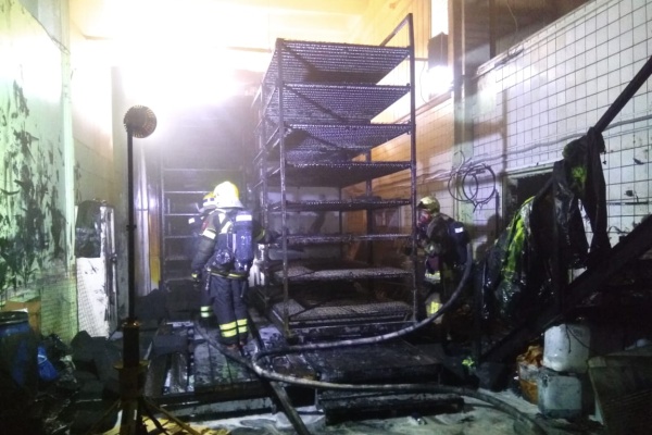 Последствия пожара. Фото пресс-службы МЧС Зеленограда