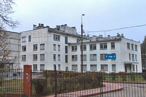 Здание бывшего роддома. Фрагмент панорамы с сервиса Атлас Москвы