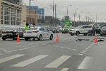 Пьяный водитель «Мерседеса» устроил аварию на Панфиловском проспекте