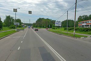 Панфиловский проспект в районе ДТП. Скриншот с сервиса maps.ya.ru 