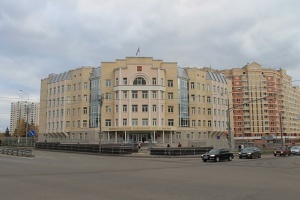Перекресток у здания Зеленоградского районного суда