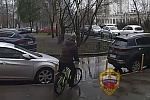 Похитителя велосипеда поймали через полчаса после кражи