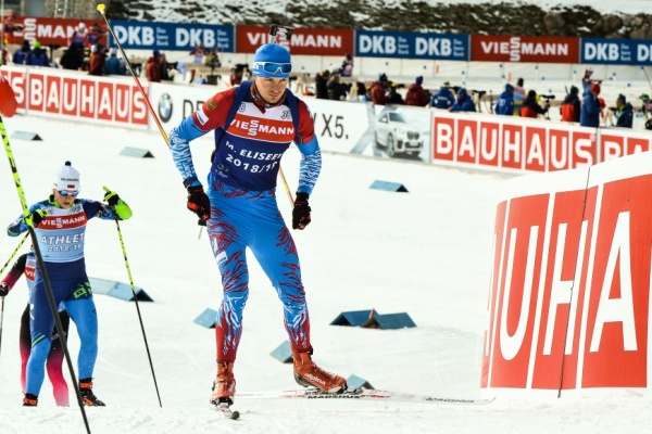 Матвей Елисеев. Фото с сайта biathlonrus.com