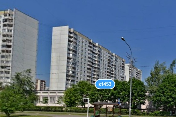 Корпус 1453. Фрагмент панорамы с сервиса Яндекс.Карты
