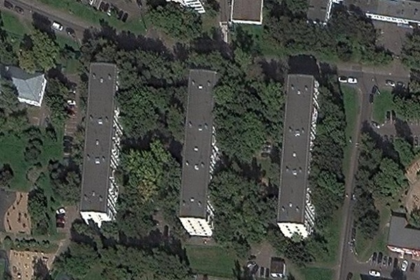 Корпуса 925, 926 и 927. Изображение со спутника сервиса Яндекс.Карты