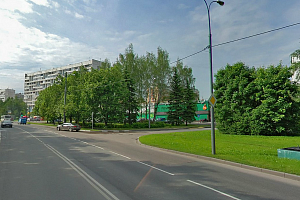 Сосновая аллея в районе ДТП. Скриншот с сервиса maps.ya.ru